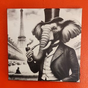 Eléphant a Paris