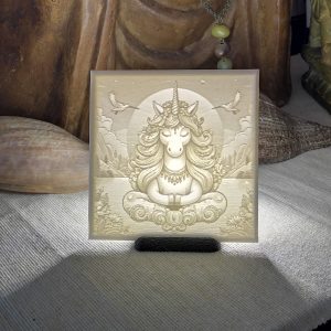 LithoZen Licorne Méditation