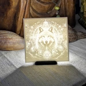 LithoZen Loup Animal Totem