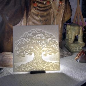 LithoZen Grand Arbre de Vie Sur Cadre