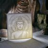 Plaque LithoZen Bouddha sur Mandala - Arc