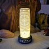 Colonne LithoZen Meditation trascendentale, Socle LED