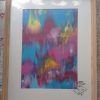 Cadre bois abstrait n°2
