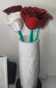 Rose Eternelle imprimée en 3D, OBAZEN