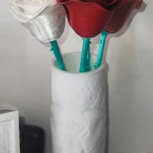 Rose Eternelle imprimée en 3D, OBAZEN