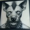 Chien à punk
