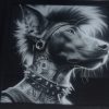Chien à punk
