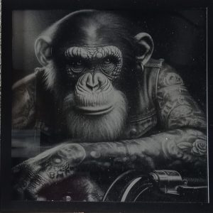 Monkey biker